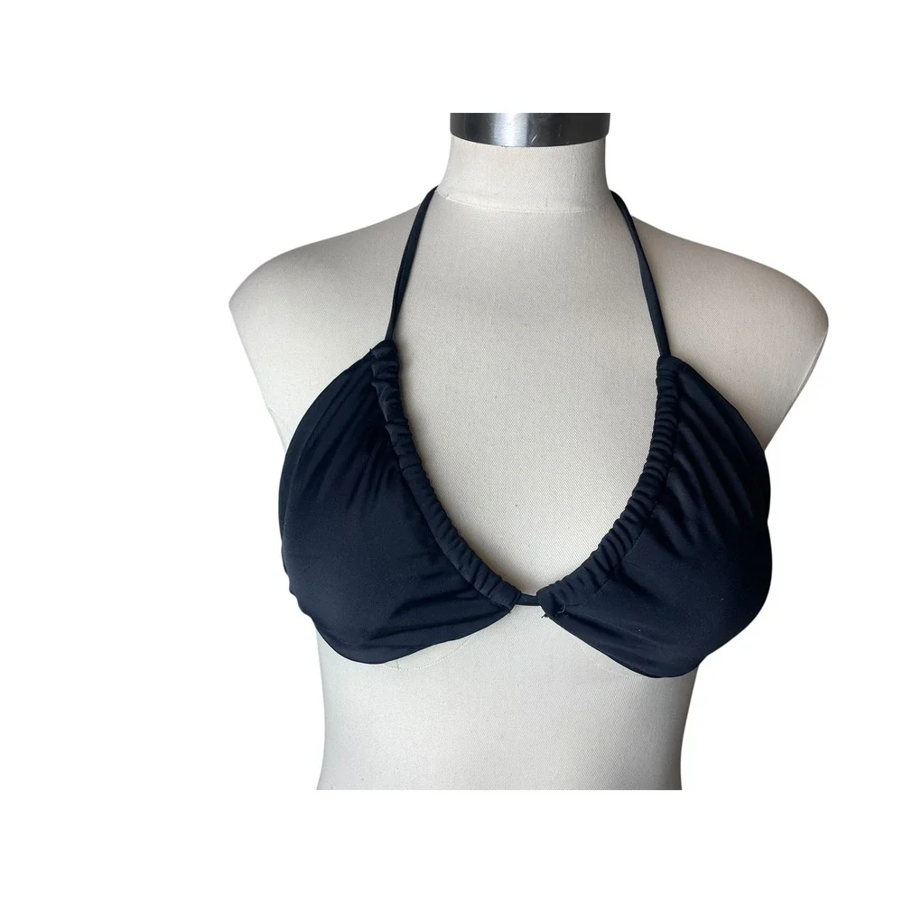 Black‎ Minimal String Bikini Set Cheeky Resort Swimwear Size Medium